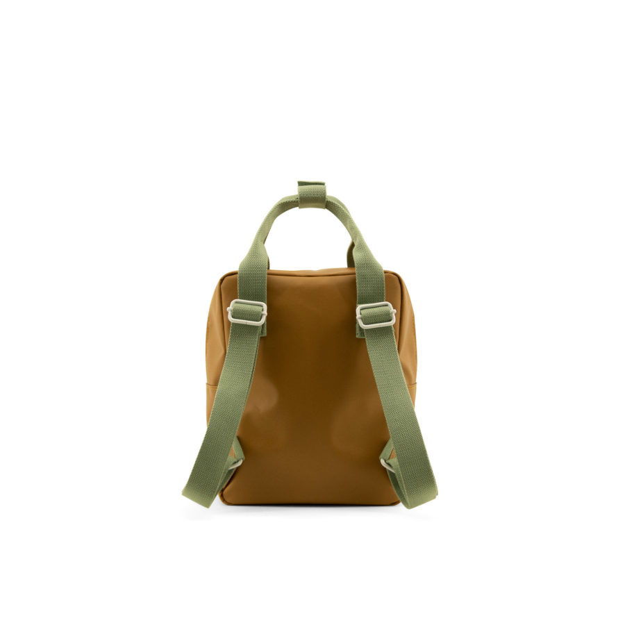 1801996 – Sticky Lemon – backpack small – envelope – khaki green – back