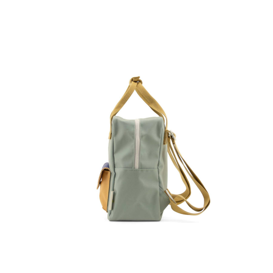 1801998 – Sticky Lemon – backpack small – envelope – blue bird – side