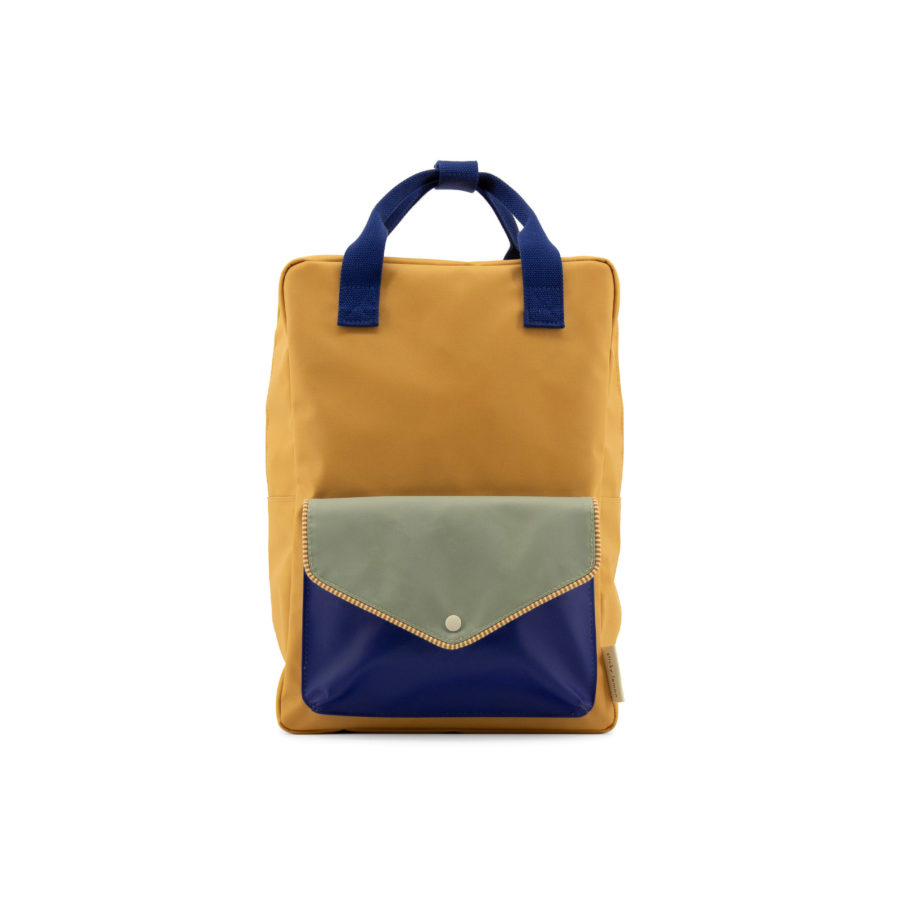 1802001 – Sticky Lemon – backpack large – envelope 2022 – camp yellow – front