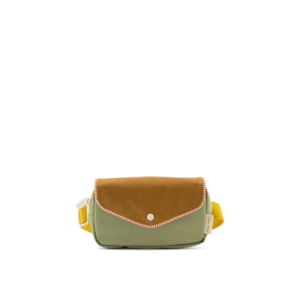 Sticky Lemon fanny pack | Bauchtasche - envelope map green