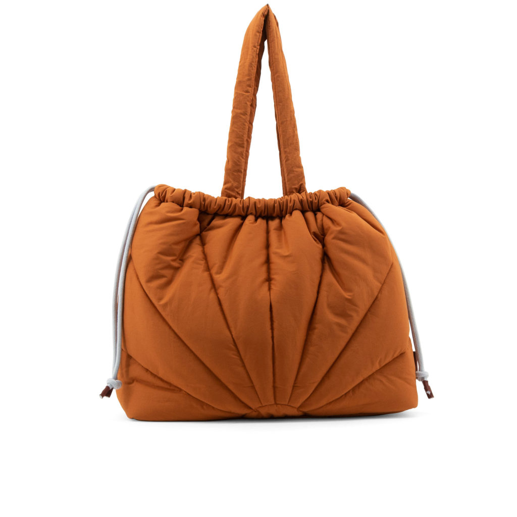 The Sticky Sis Club tote bag | La Promenade | padded | croissant brown