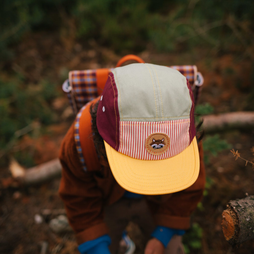 Sticky Lemon Cap - adventure - racoon