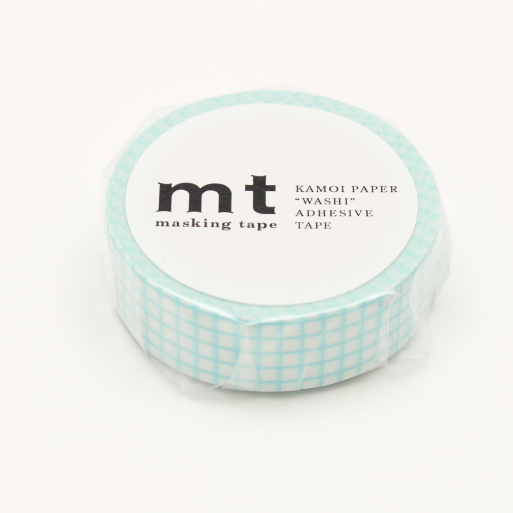 masking tape - grid mint