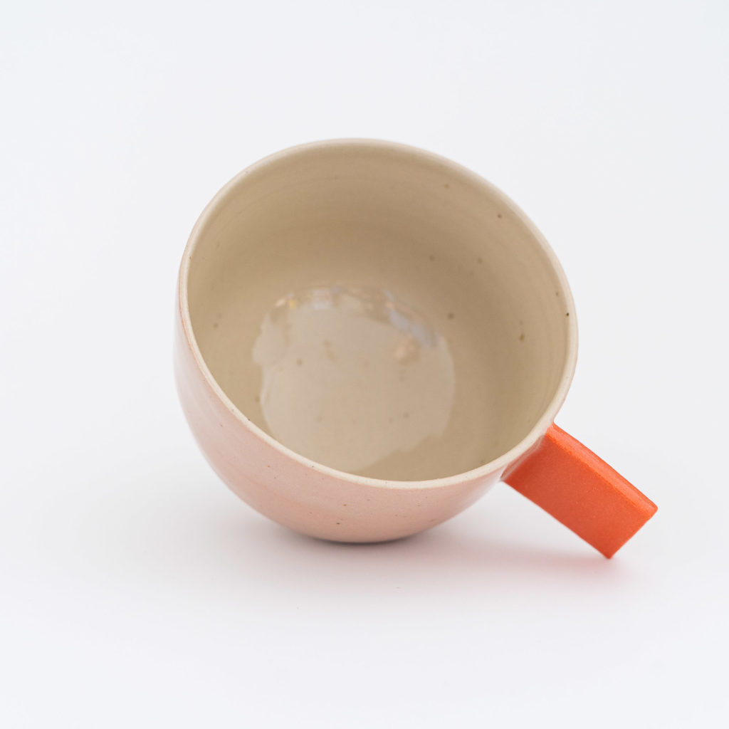 Paulina Cup - Tasse rosa quadrat