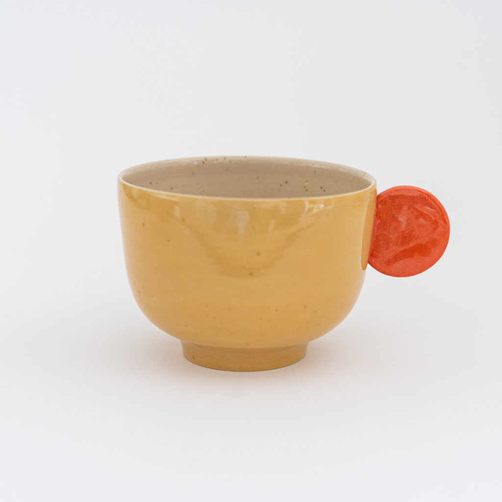 Paulina Cup - Tasse gelb rund