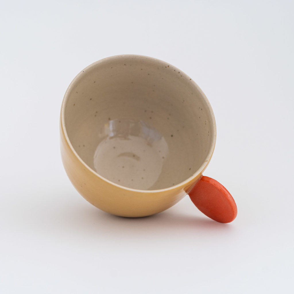 Paulina Cup - Tasse gelb rund