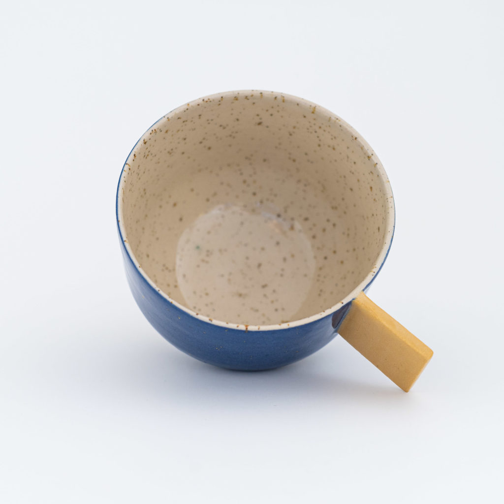 Paulina Cup - Tasse blau quadrat