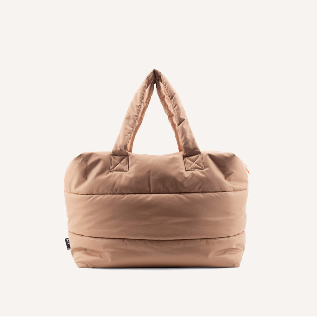 Tinne + Mia Camill • big puffy weekend bag - macaroon