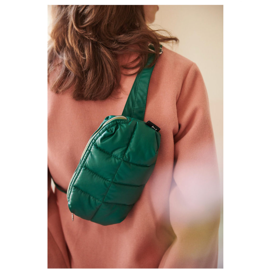 Cilou • puffy belt bag - Bauchtasche - green