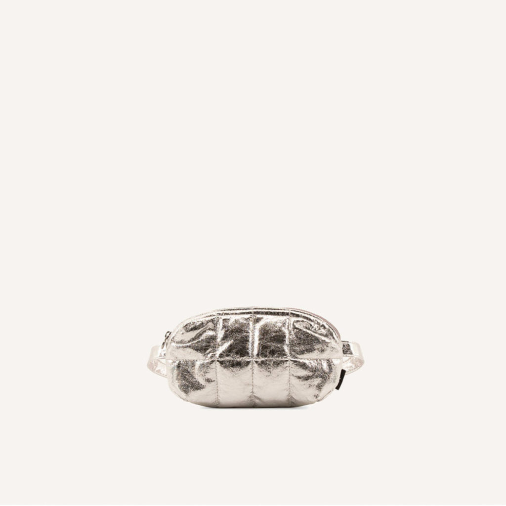 Cilou • puffy belt bag - Bauchtasche - silver