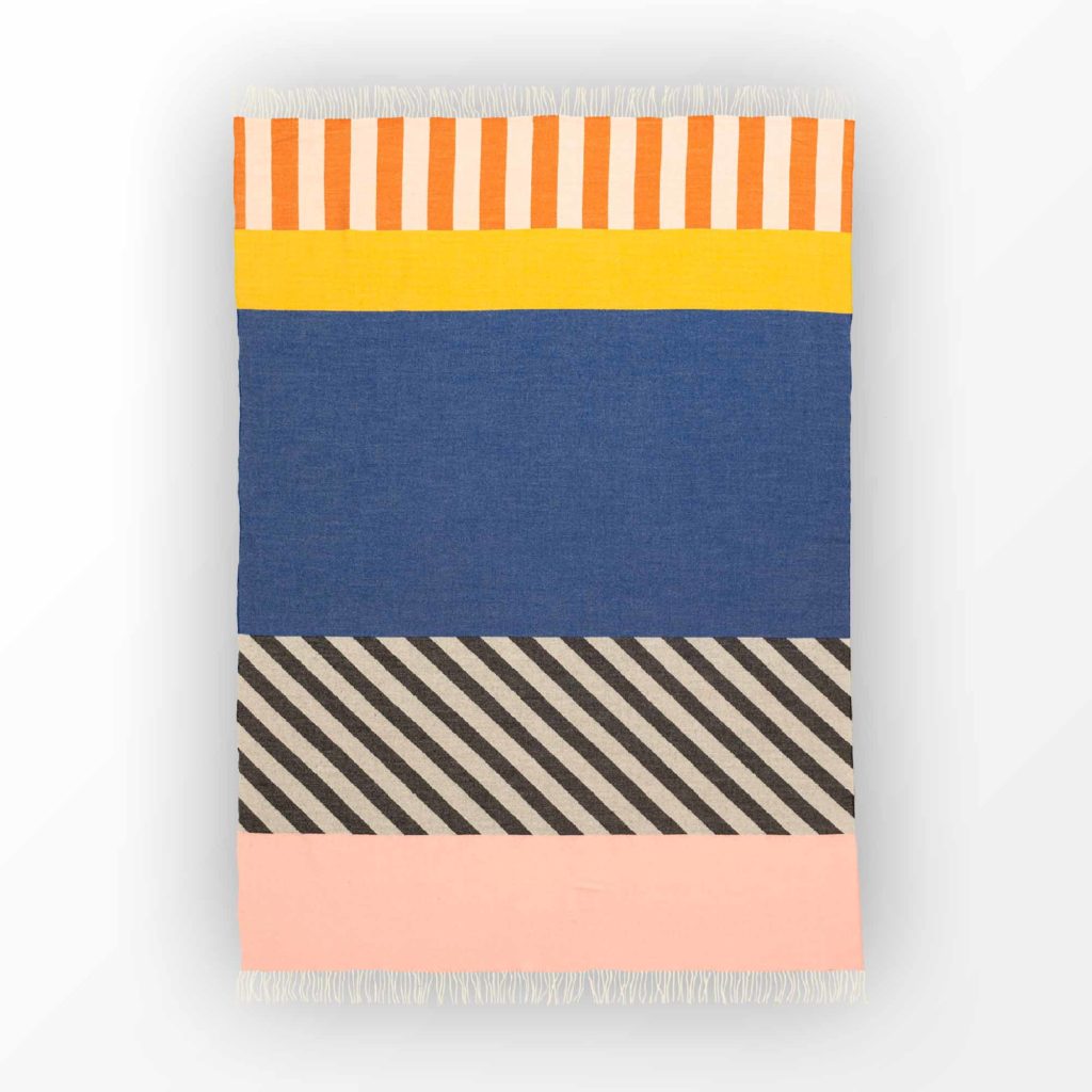 nice Merino Decke PLAY - diagonal 200x140cm