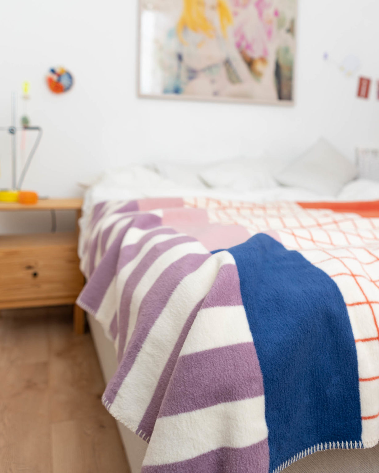 Decke pattern - 220x150cm - Biobaumwolle