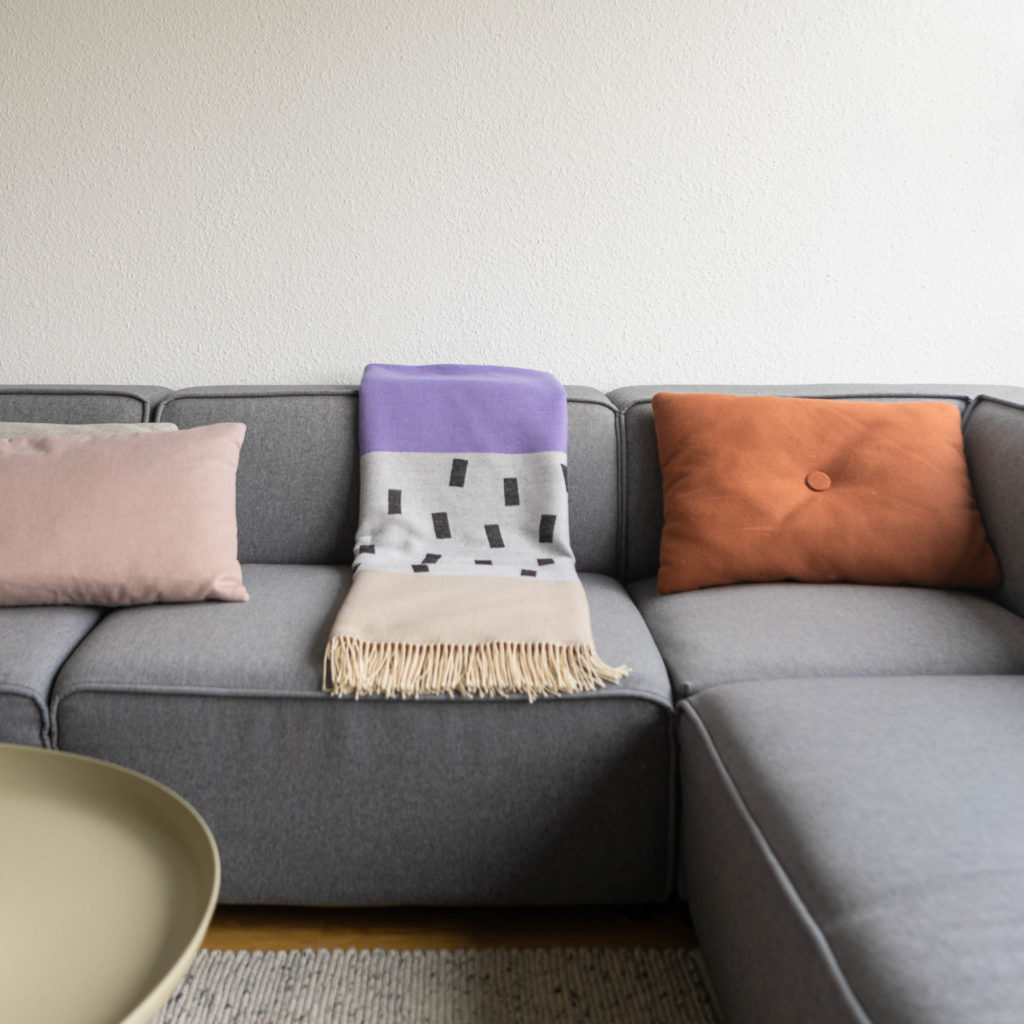 nice Merino Decke PLAY - freckles 200x140cm