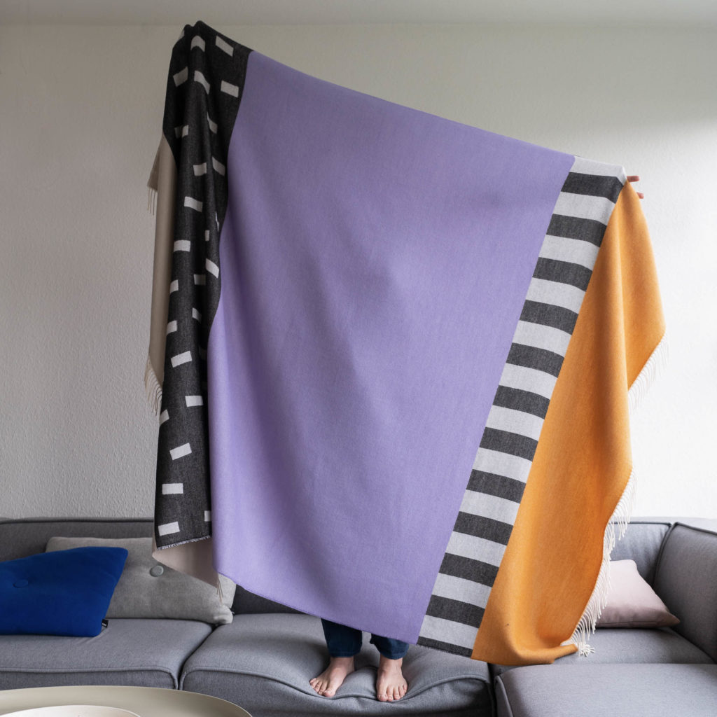 nice Merino Decke PLAY - freckles 200x140cm