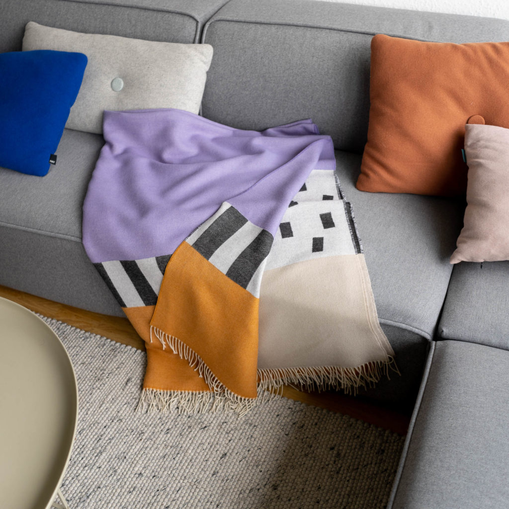 nice Merino Decke PLAY - freckles 200x140cm