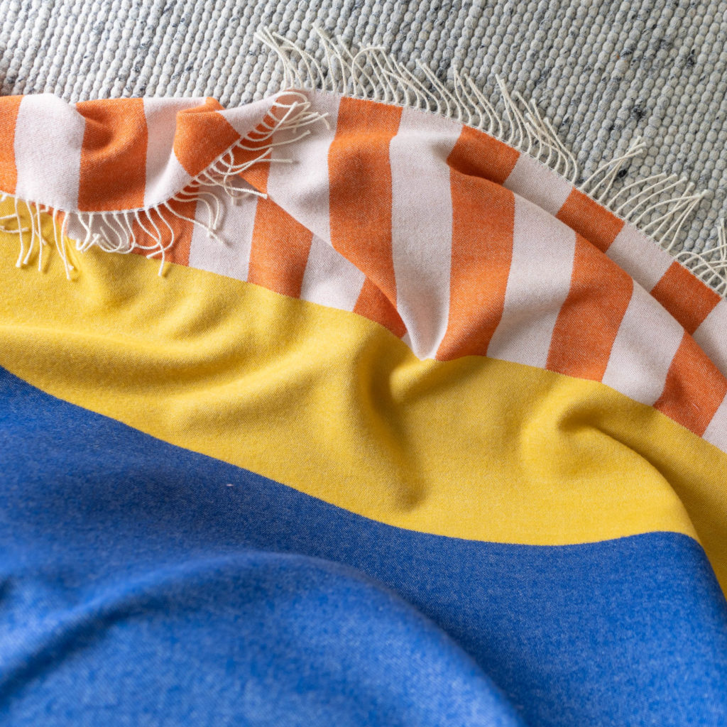 nice Merino Decke PLAY - diagonal 200x140cm