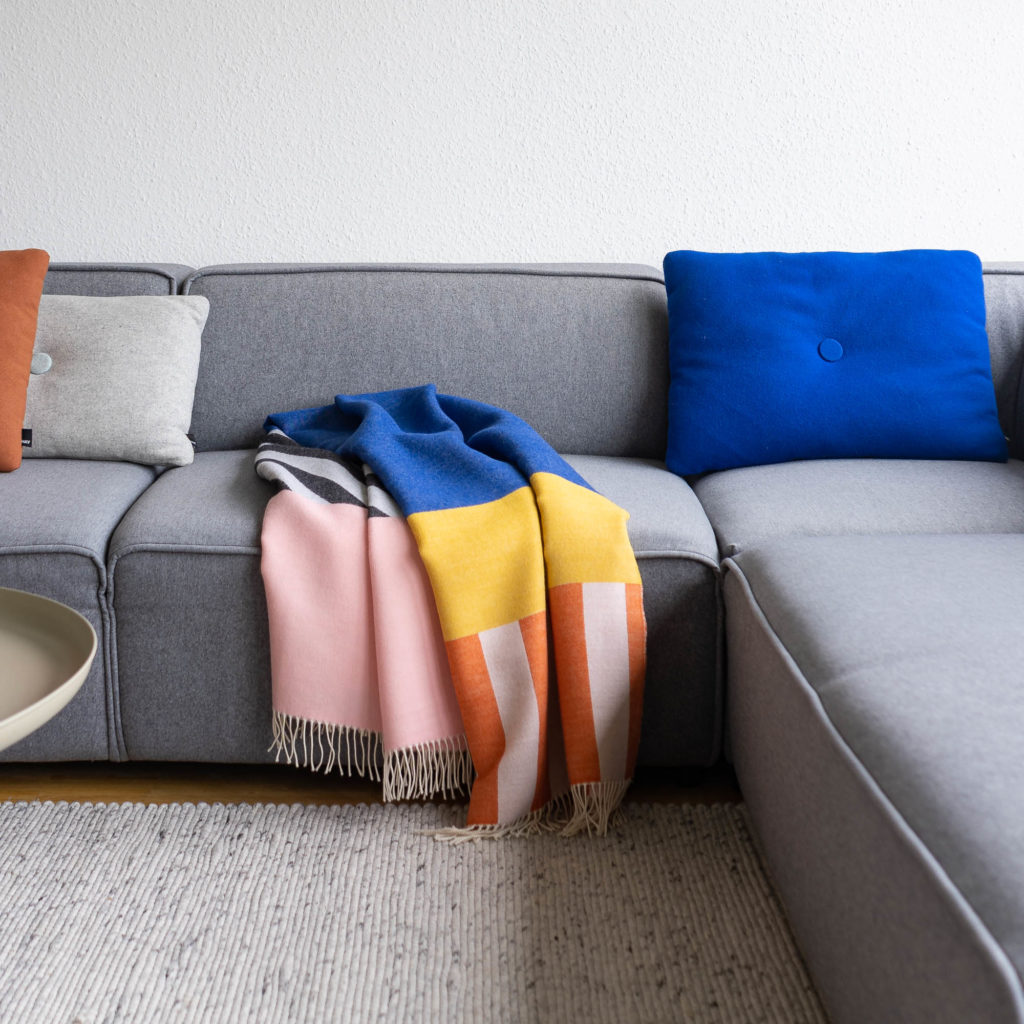 nice Merino Decke PLAY - diagonal 200x140cm