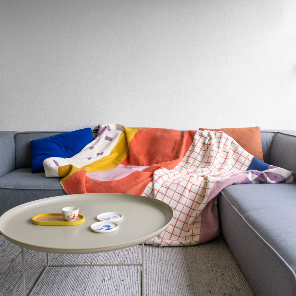 Decke pattern - 220x150cm - Biobaumwolle