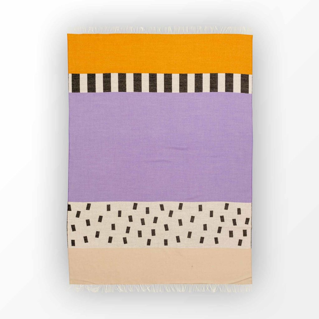 nice Merino Decke PLAY - freckles 200x140cm