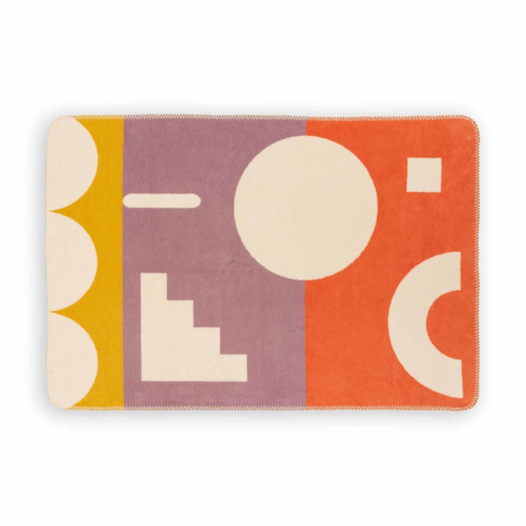 baby Decke shapes - 110x75cm - Biobaumwolle