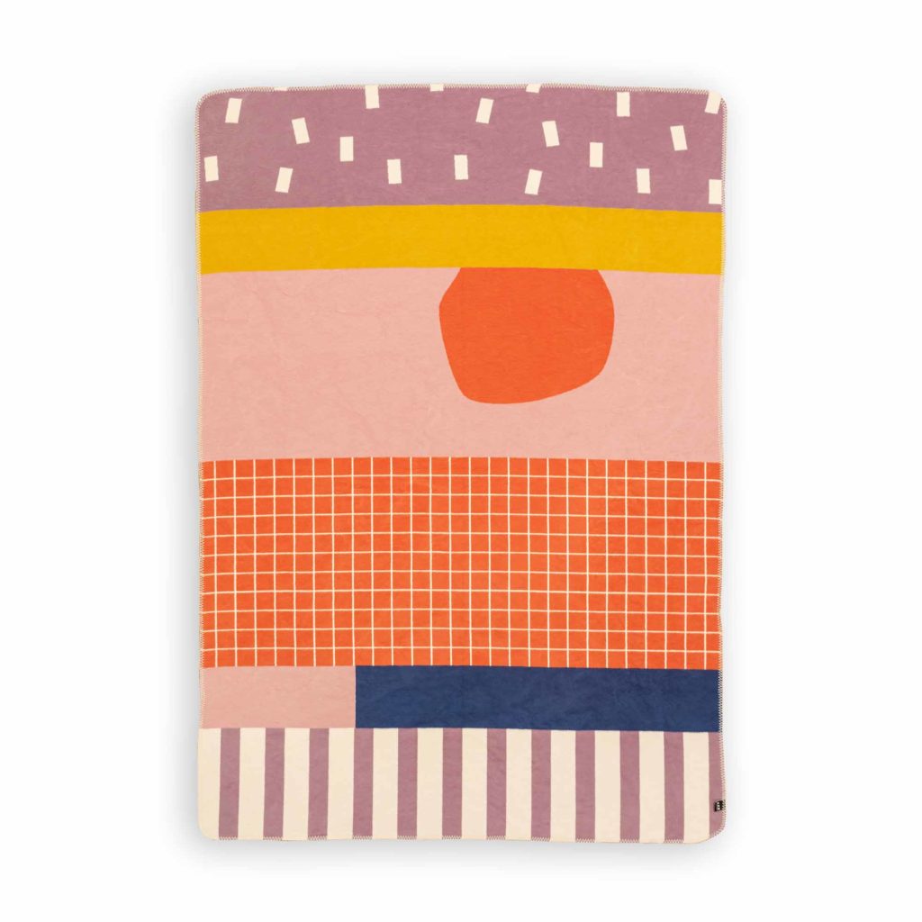 Decke pattern - 220x150cm - Biobaumwolle