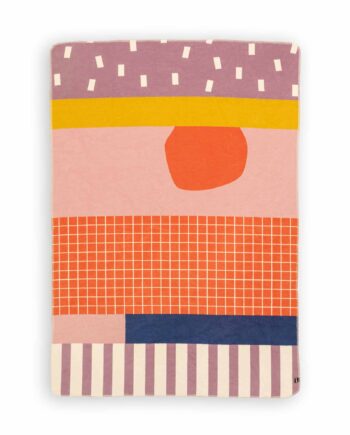 Decke pattern - 220x150cm - Biobaumwolle
