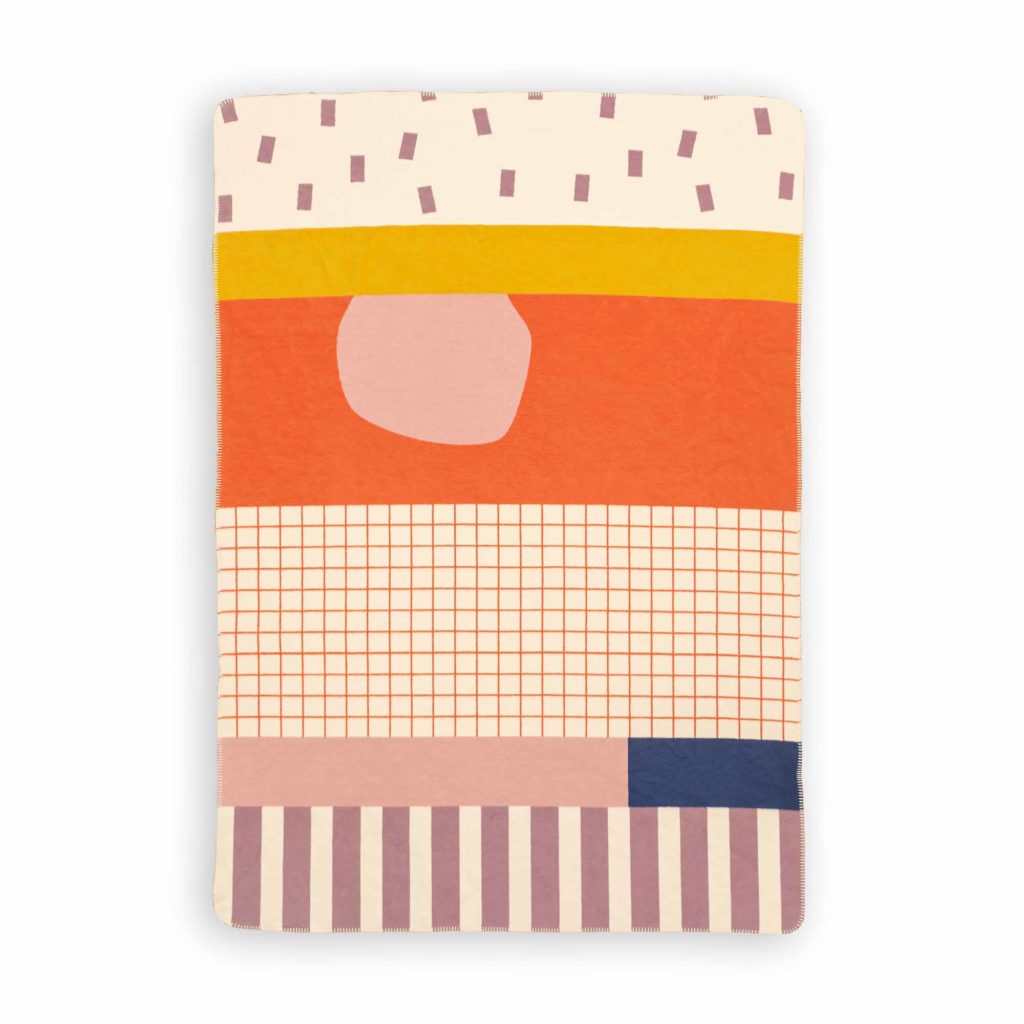 Decke pattern - 220x150cm - Biobaumwolle
