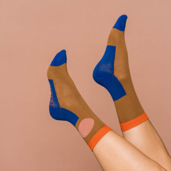 nice socks minimal - blue blush