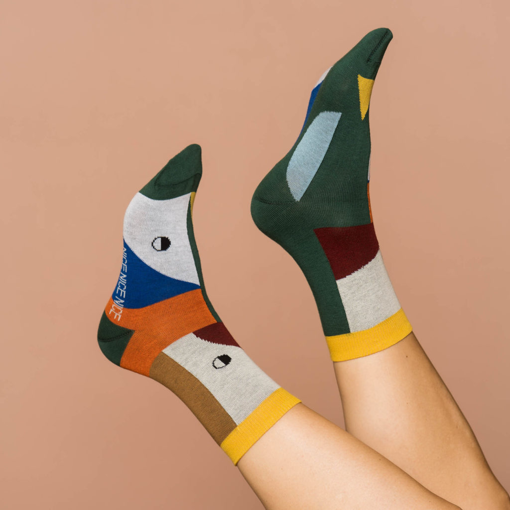 nice socks lookilook - green