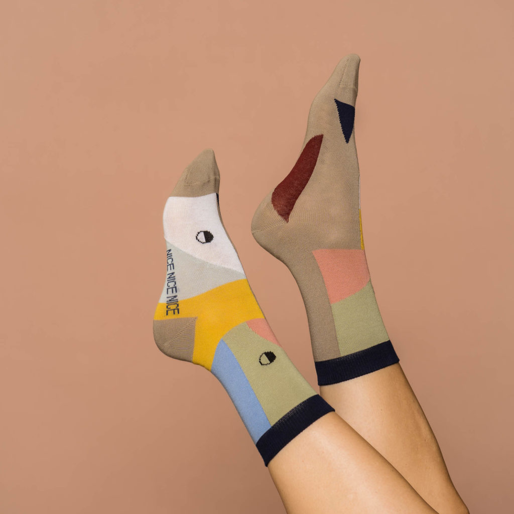 nice socks lookilook - grey