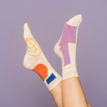 nice socks Kritzel - creme