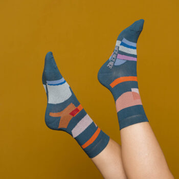 nice socks shades - petrol