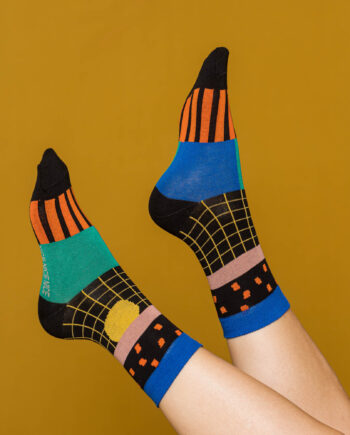 nice socks pattern - black