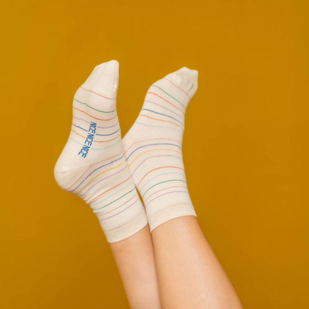 nice socks lines - color