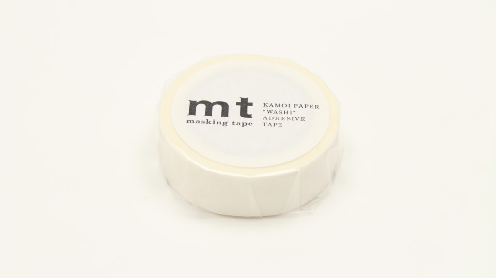 masking tape - stripe diagonal Weiss auf Weiss