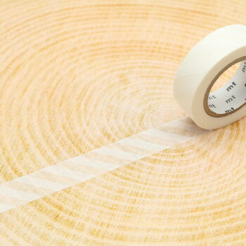 masking tape - stripe diagonal Weiss auf Weiss