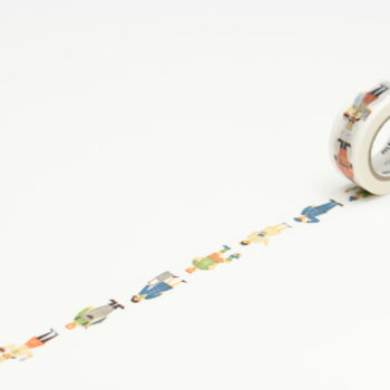 masking tape - kids work - human