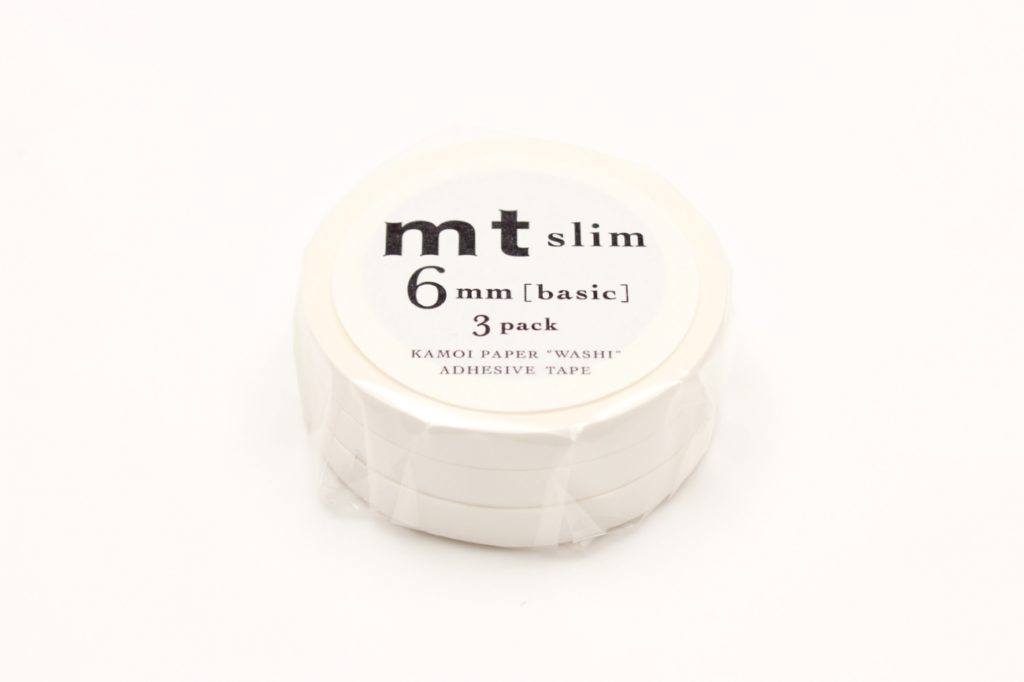 masking tape - slim 3er matt weiß