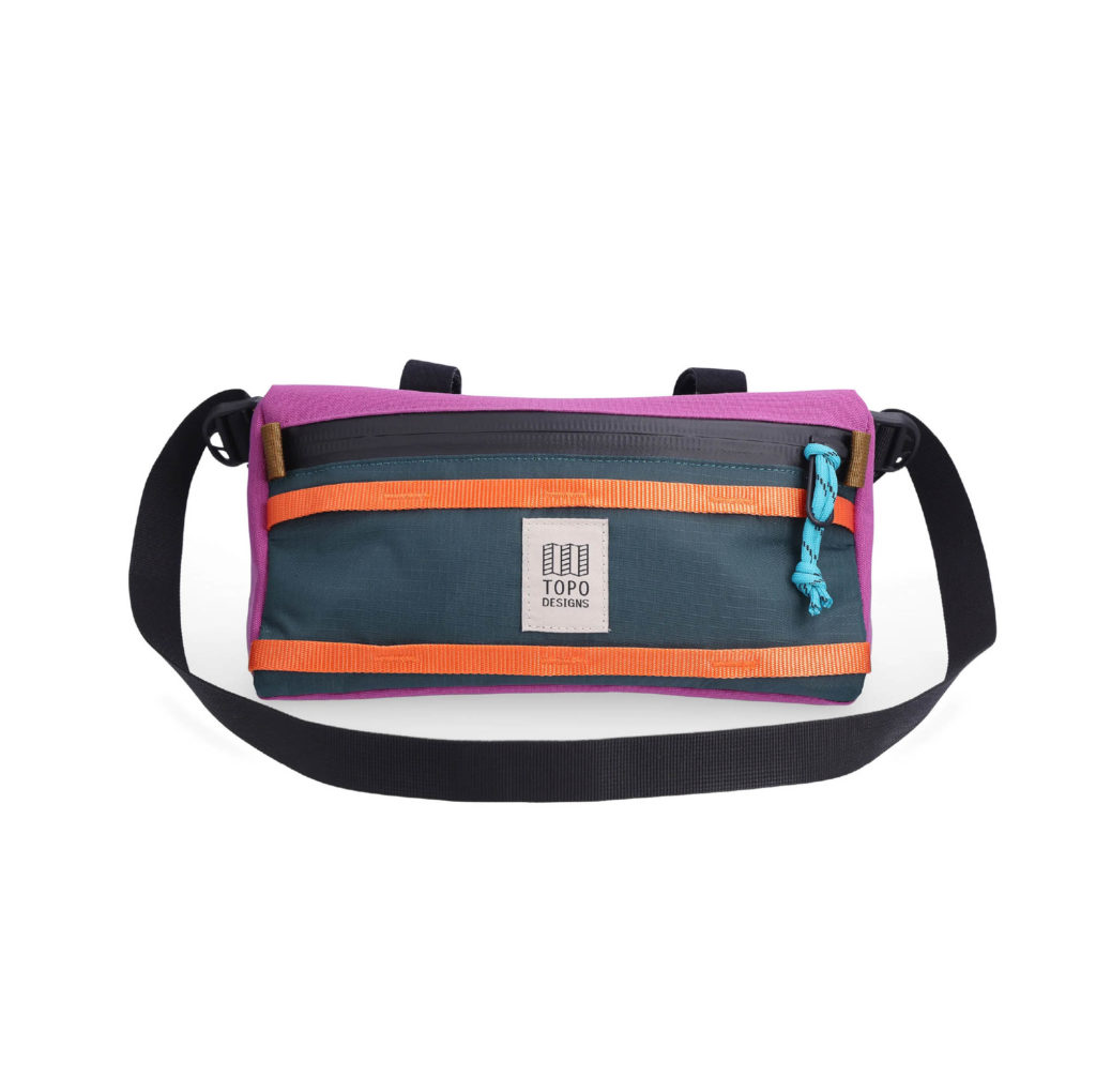 Bike Bag Mountain - Fahrradtasche - botanic green / grape