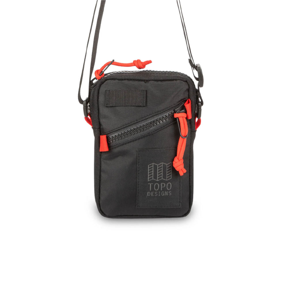 mini shoulder bag - black/black