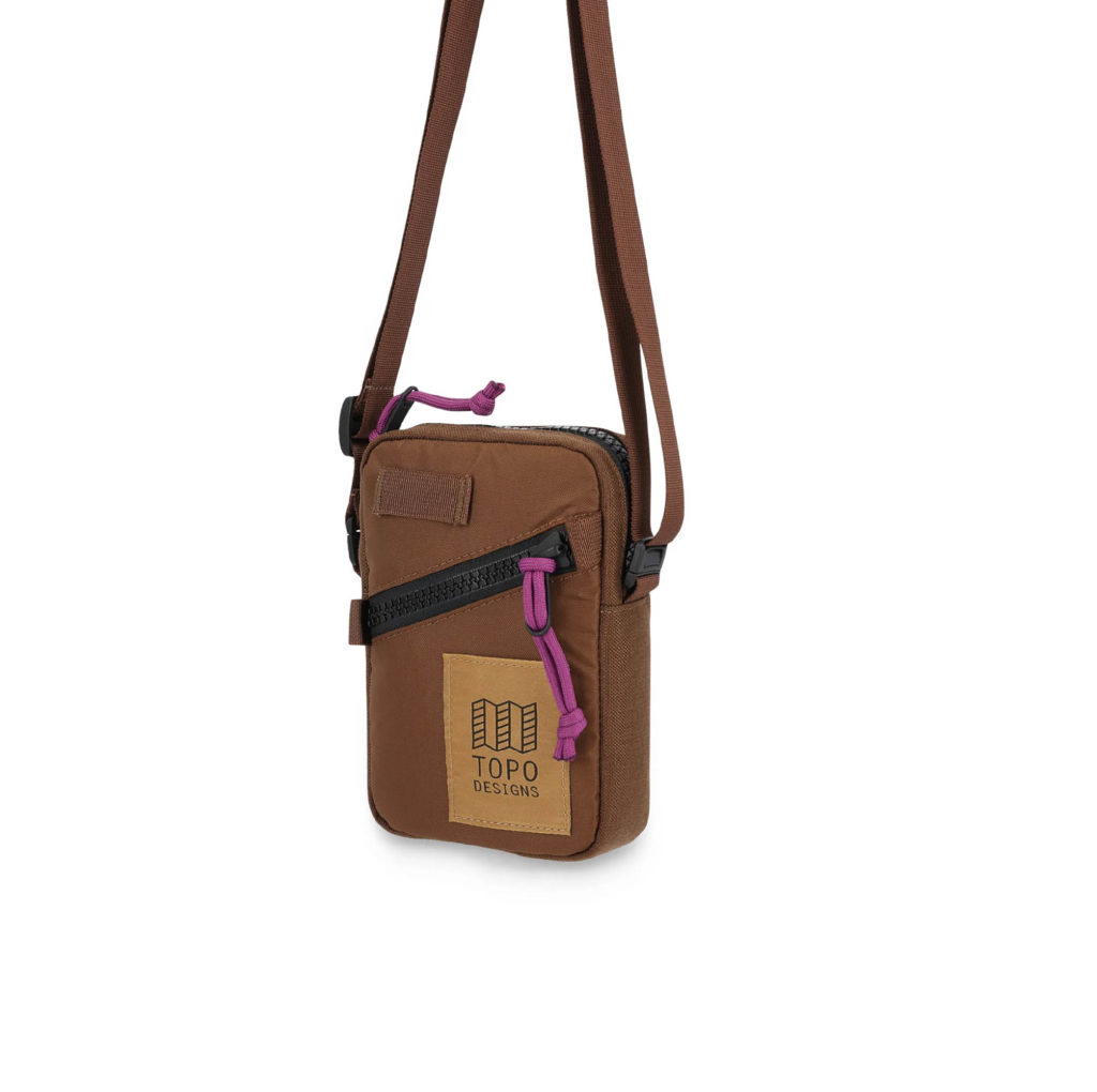 mini shoulder bag - cocoa