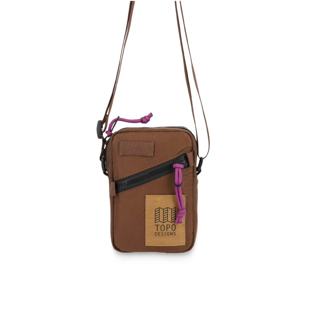mini shoulder bag - cocoa