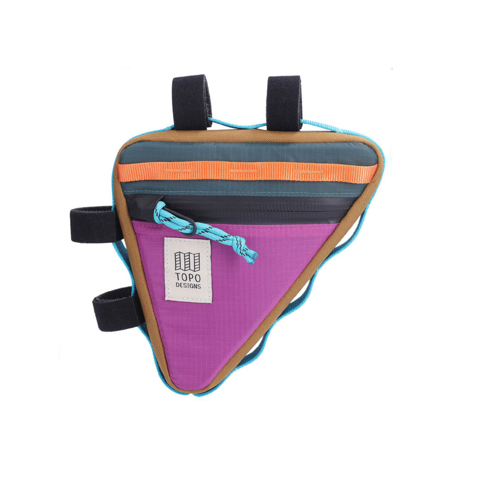 Bike Frame Bag Mountain - Fahrradtasche - botanic green / grape