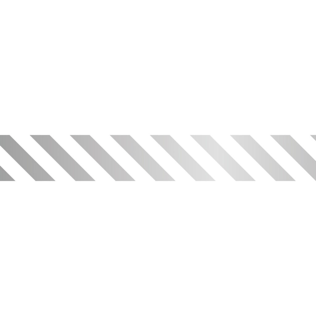 masking tape - stripe diagonal silver
