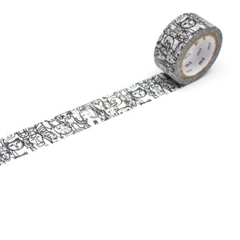 masking tape - cup of therapy animals