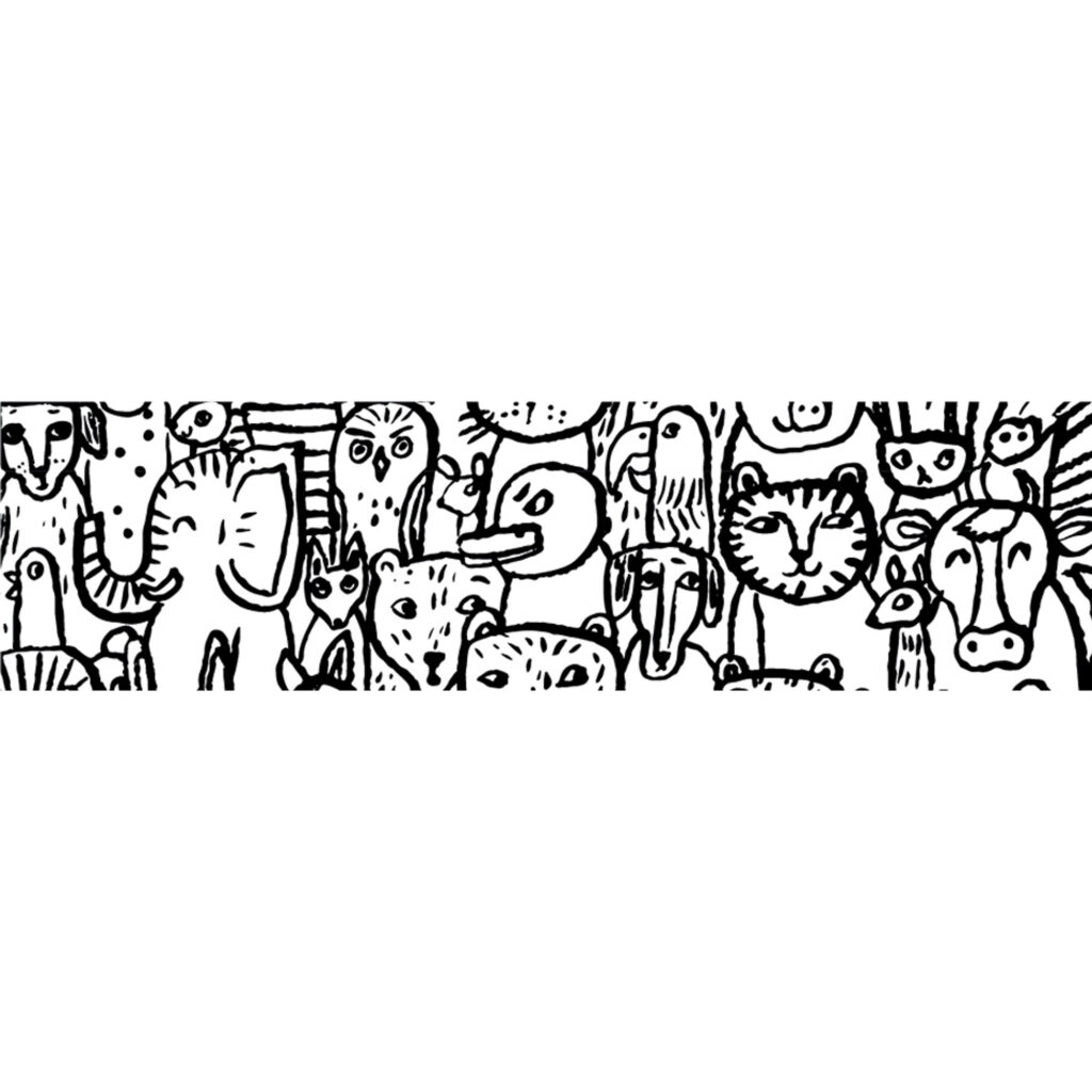 masking tape - cup of therapy animals