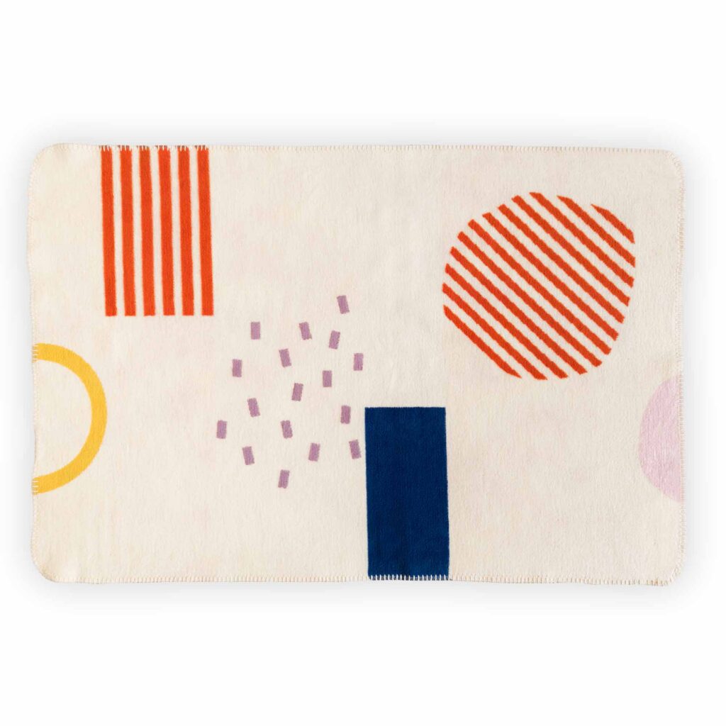 baby Decke form - 110x75cm - Biobaumwolle