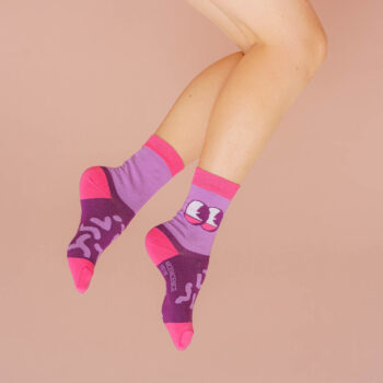 nice socks ARTIST edition - Yeye Weller lilac
