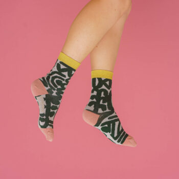 nice socks ARTIST edition - Atelier Bingo rose