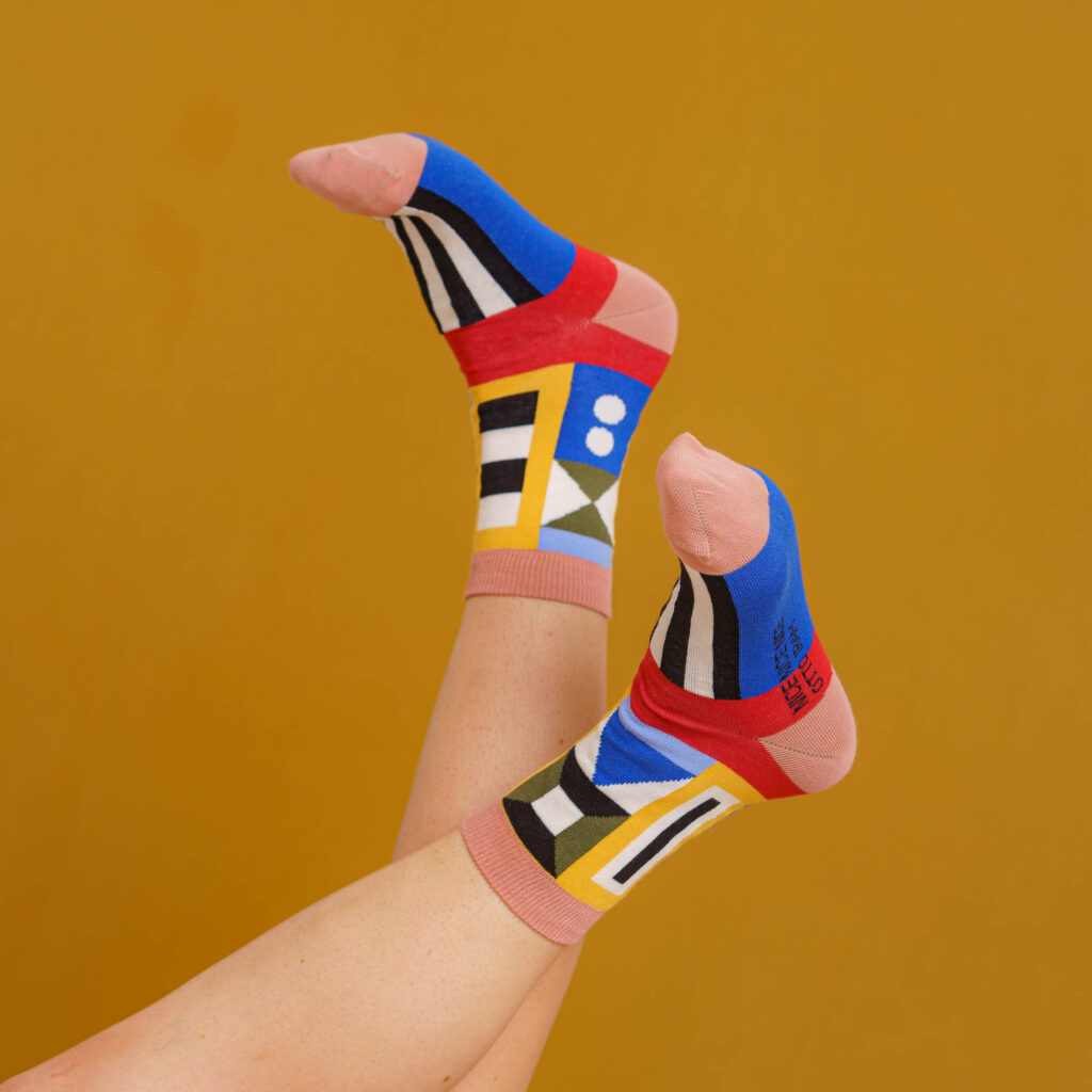 nice socks ARTIST edition - Ottoiram rose yellow